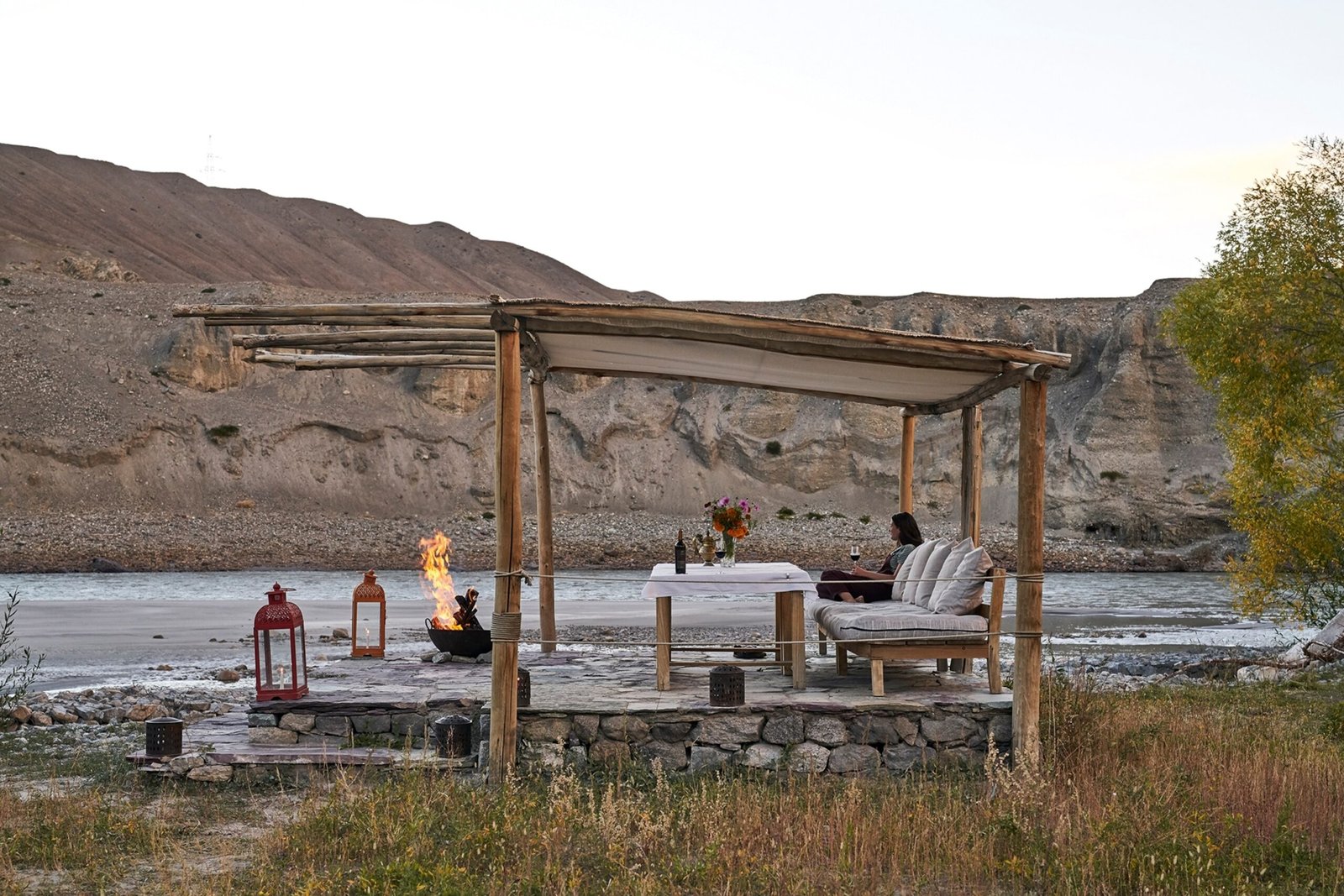 a desert hotel