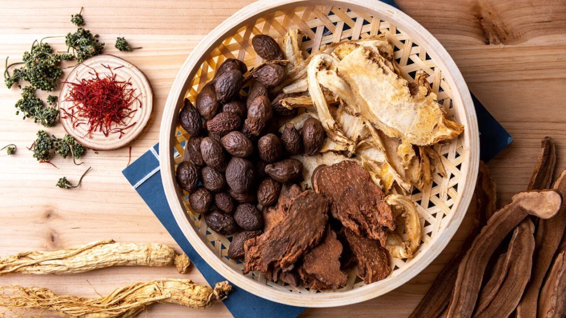 Chinese medicine herbs and remedies used for cold and flu