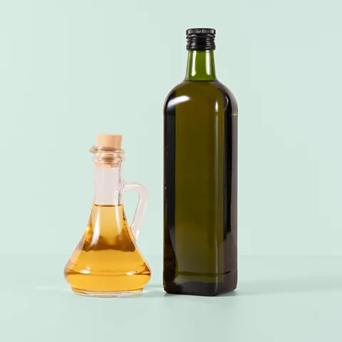 Getty Images Olive oil forms droplets that are the right size to encapsulate key nutrients from food (Credit: Getty Images)