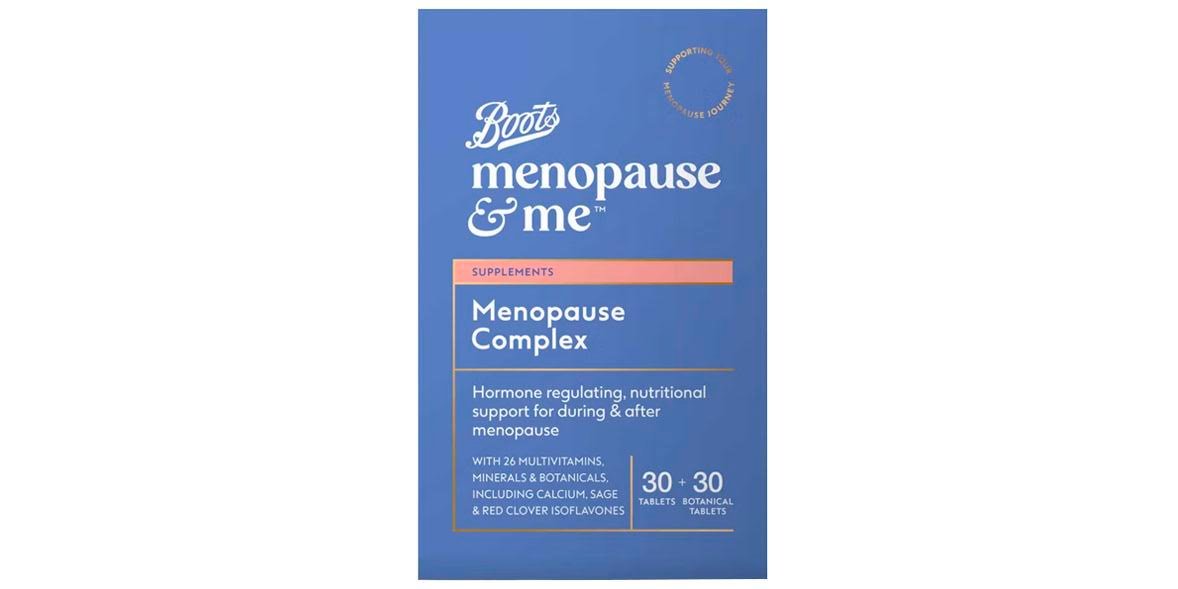 Boots menopause & me supplement