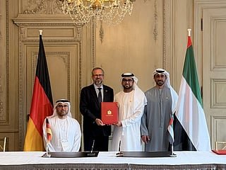 The signing was witnessed by Mohammad Abdulrahman Alhawi, Undersecretary of the UAE Ministry of Investment, and Hamad Sayah Al Mazrouei, Undersecretary of Abu Dhabi Department of Economic Development.