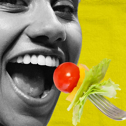 Serenity Strull/ BBC Women approaching the menopause should be looking at making changes to their diet in the years ahead, some scientists say (Credit: Serenity Strull/ BBC)