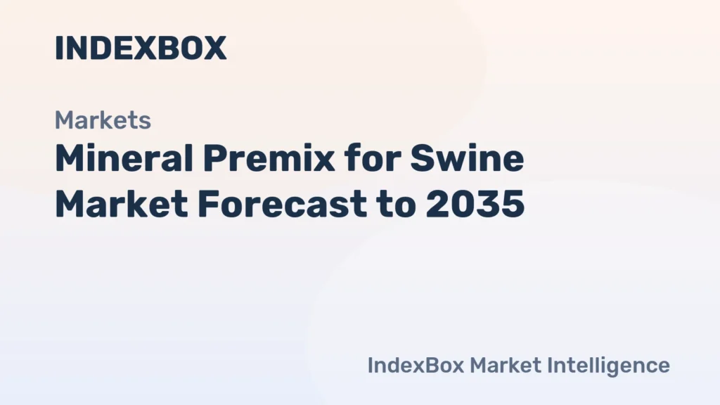 Mineral Premix for Swine Market To 2035: Growth Driven by Swine Herd Recovery and Precision Nutrition – News and Statistics Mineral Premix for Swine Market To 2035: Growth Driven by Swine Herd Recovery and Precision Nutrition - News and Statistics