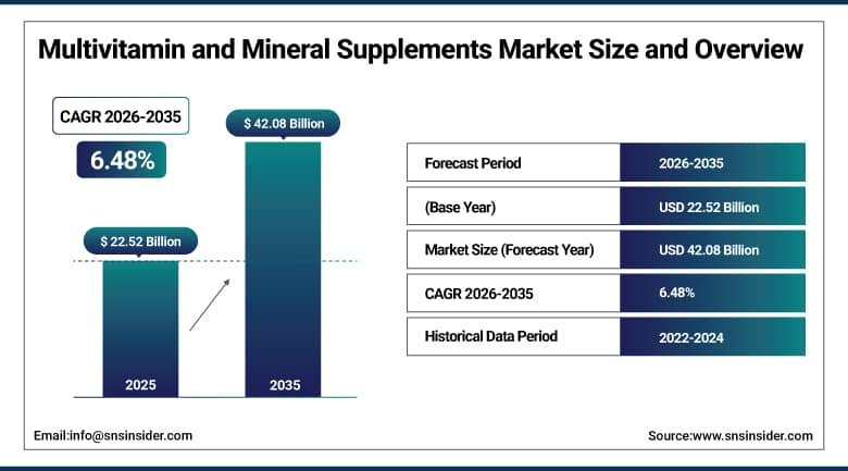 Multivitamin and Mineral Supplements Market Size, Share & Growth, 2026 Multivitamin and Mineral Supplements Market Size, Share & Growth, 2026