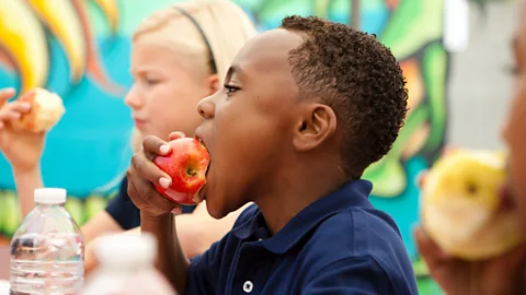 Getty Images People who eat apples, studies suggest, are overall healthier (Credit: Getty Images)