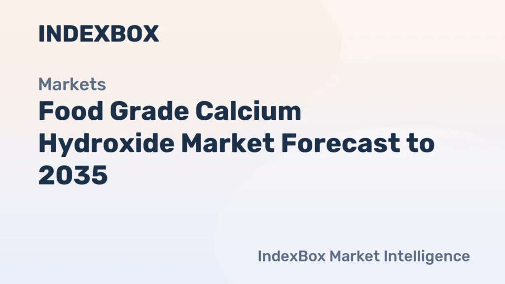 Food Grade Calcium Hydroxide Market To 2035: Clean-Label Demand and Process Standardization Fuel Expansion – News and Statistics Food Grade Calcium Hydroxide Market To 2035: Clean-Label Demand and Process Standardization Fuel Expansion - News and Statistics
